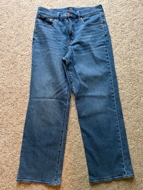 J. Crew Slim wide Leg Women’s Jeans in Medium Blue